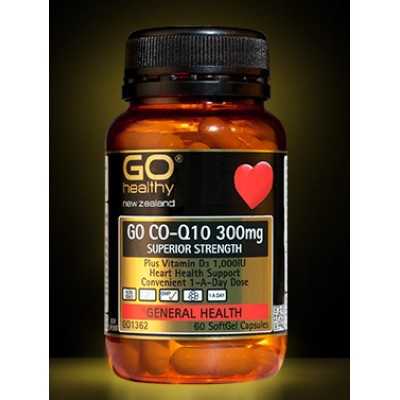 Go Healthy 高之源 辅酶Q10 300mg 60粒